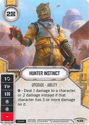 Image for Hunter Instinct (Legacies) (26) - Star Wars: Destiny
