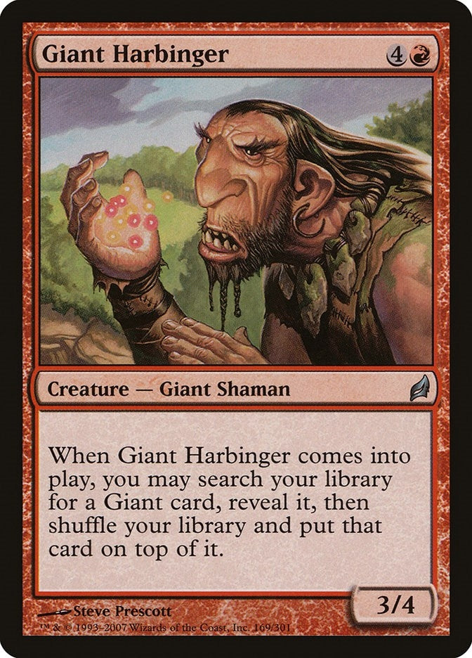 Image for Giant Harbinger (Lorwyn) (169) - Magic: The Gathering