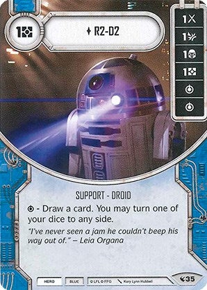 Image for R2-D2 (Card Only) (Legacies) (35) - Star Wars: Destiny