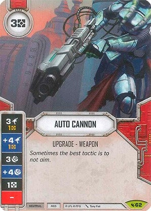 Image for Auto Cannon (Card Only) (Legacies) (62) - Star Wars: Destiny