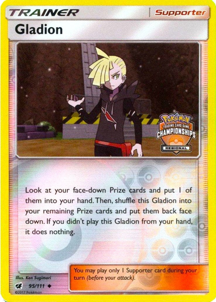 Image for Gladion - 95/111 (Regional Championships) (League & Championship Cards) (095/111) - Pokemon