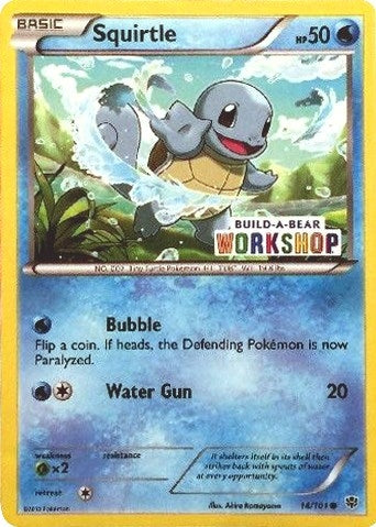 Image for Squirtle - 14/101 (Build-A-Bear Workshop Exclusive) (Miscellaneous Cards & Products) (014/101) - Pokemon