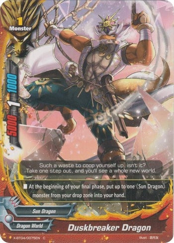 Image for Duskbreaker Dragon (Rainbow Striker) (X-BT04/0075EN) - Future Card BuddyFight