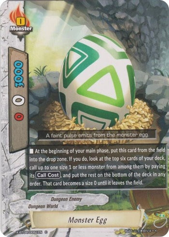 Image for Monster Egg (Rainbow Striker) (X-BT04/0081EN) - Future Card BuddyFight