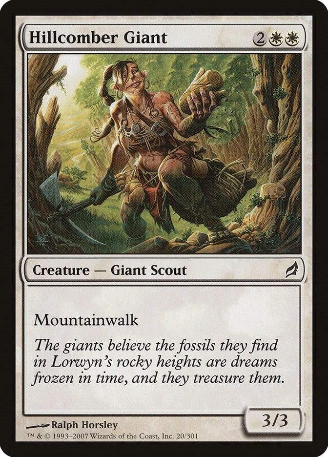 Image for Hillcomber Giant (Lorwyn) (20) - Magic: The Gathering