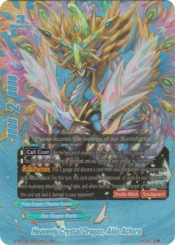 Image for Heavenly Crystal Dragon, Aldo Athora (BR) (Rainbow Striker) (X-BT04/BR02EN) - Future Card BuddyFight