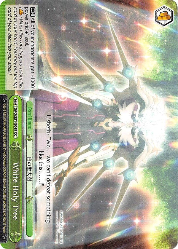 Image for White Holy Tree (Sword Art Online The Movie: -Ordinal Scale-) (SAO/S51-E049 CC) - Weiss Schwarz