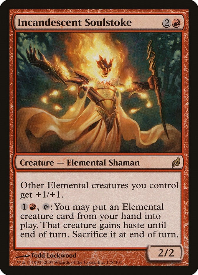 Image for Incandescent Soulstoke (Lorwyn) (178) - Magic: The Gathering
