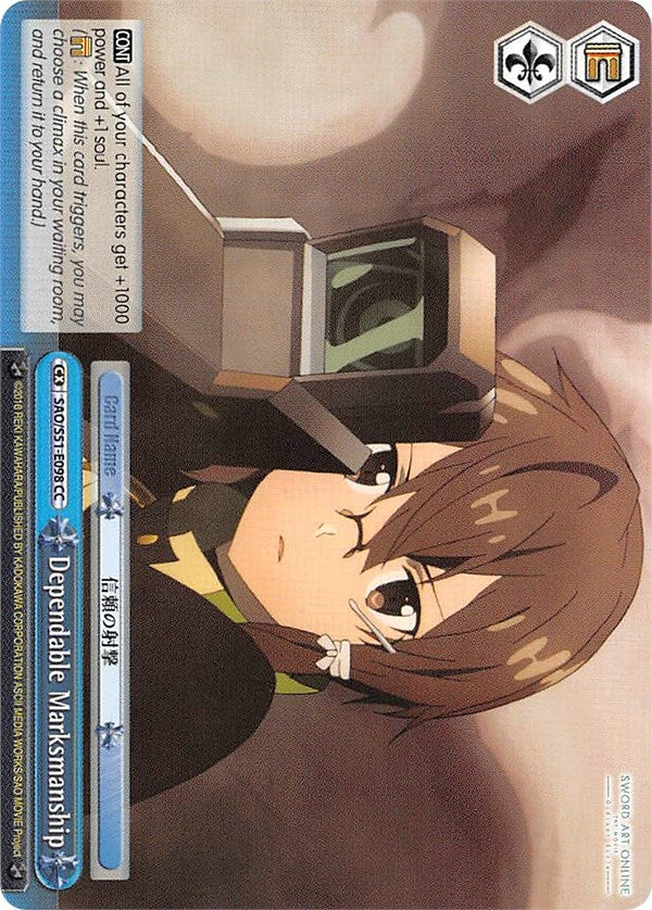Image for Dependable Marksmanship (Sword Art Online The Movie: -Ordinal Scale-) (SAO/S51-E098 CC) - Weiss Schwarz