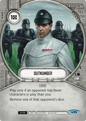 Image for Outnumber (Legacies) (99) - Star Wars: Destiny