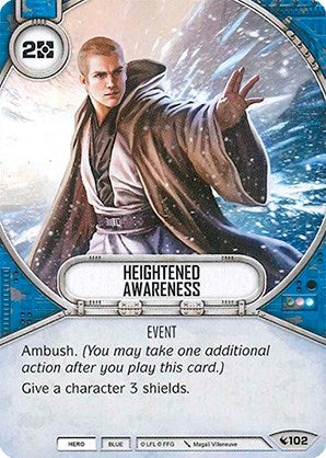 Image for Heightened Awareness (Legacies) (102) - Star Wars: Destiny