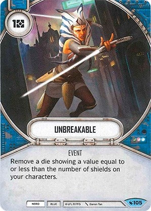 Image for Unbreakable (Legacies) (105) - Star Wars: Destiny
