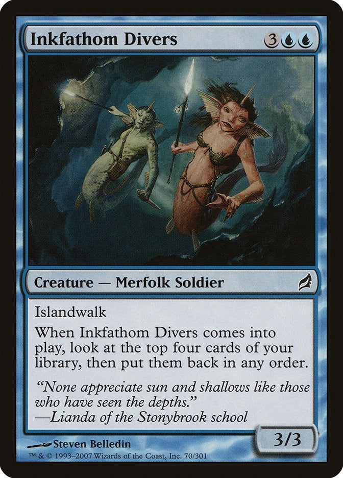Image for Inkfathom Divers (Lorwyn) (70) - Magic: The Gathering