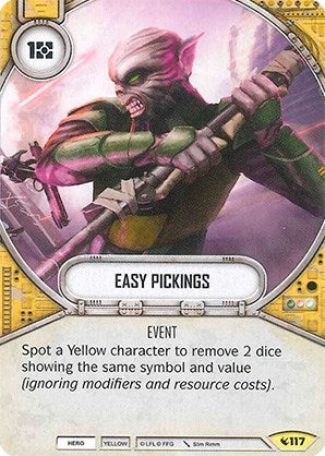 Image for Easy Pickings (Legacies) (117) - Star Wars: Destiny