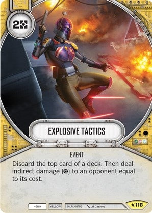 Image for Explosive Tactics (Legacies) (118) - Star Wars: Destiny