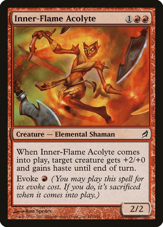 Image for Inner-Flame Acolyte (Lorwyn) (181) - Magic: The Gathering