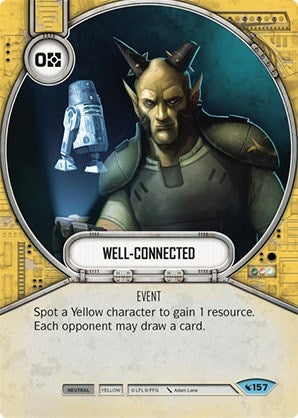 Image for Well-Connect (Legacies) (157) - Star Wars: Destiny