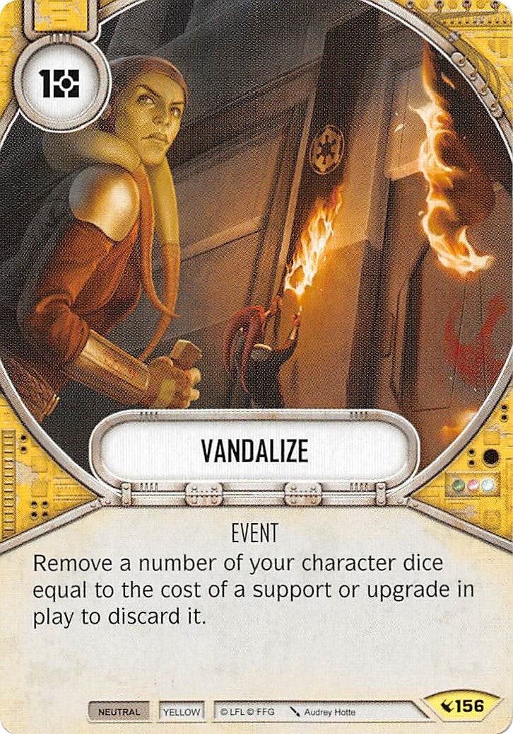 Image for Vandalize (Legacies) (156) - Star Wars: Destiny