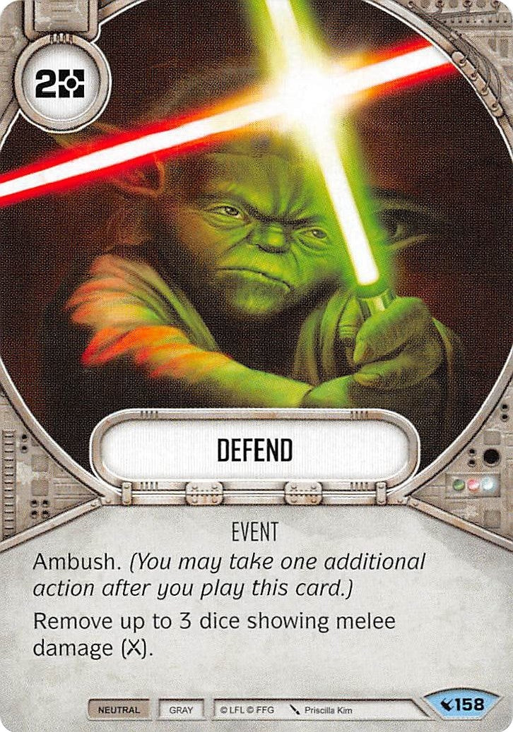 Image for Defend (Legacies) (158) - Star Wars: Destiny