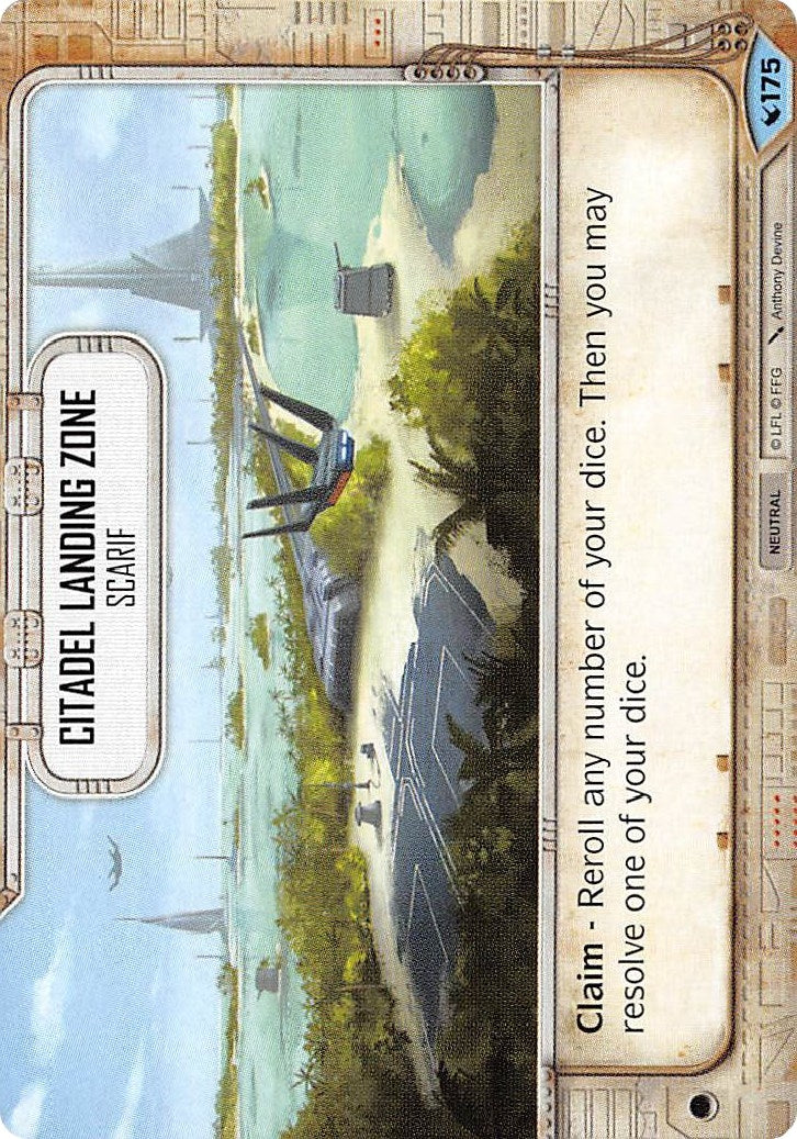Image for Citadel Landing Zone - Scarif (Legacies) (175) - Star Wars: Destiny