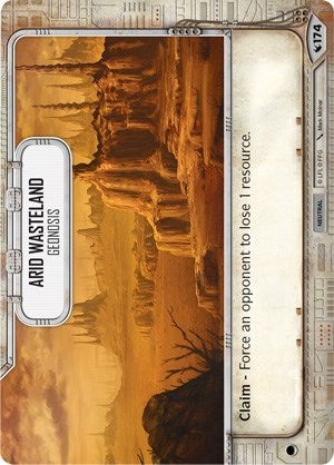 Image for Arid Wasteland - Geonosis (Legacies) (174) - Star Wars: Destiny