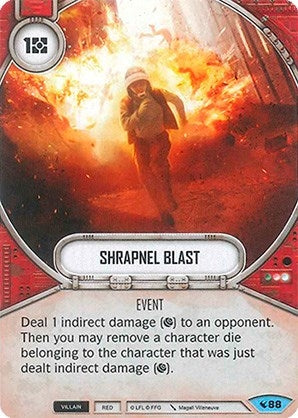 Image for Shrapnel Blast (Legacies) (88) - Star Wars: Destiny