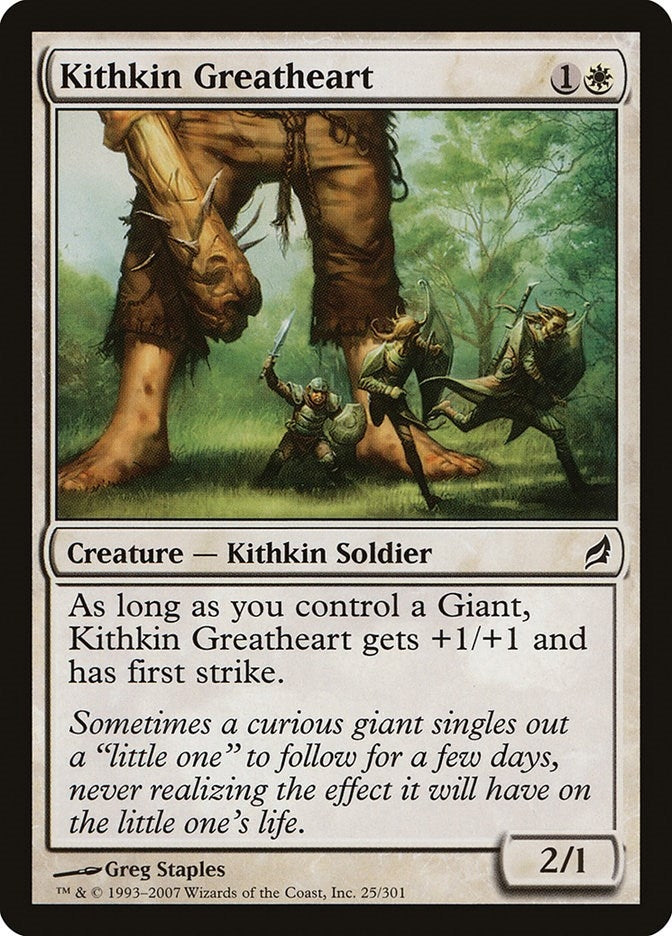 Image for Kithkin Greatheart (Lorwyn) (25) - Magic: The Gathering