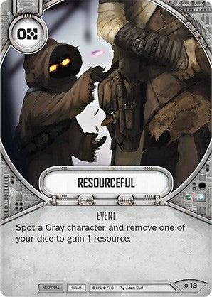 Image for Resourceful (Rivals) (13) - Star Wars: Destiny