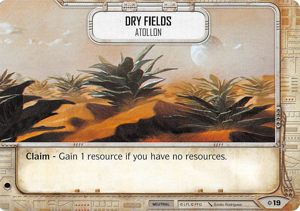 Image for Dry Fields - Atollon (Rivals) (19) - Star Wars: Destiny