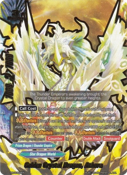 Image for Golden Crystal Dragon, Athora (Promo Cards) (PR/0303EN) - Future Card BuddyFight