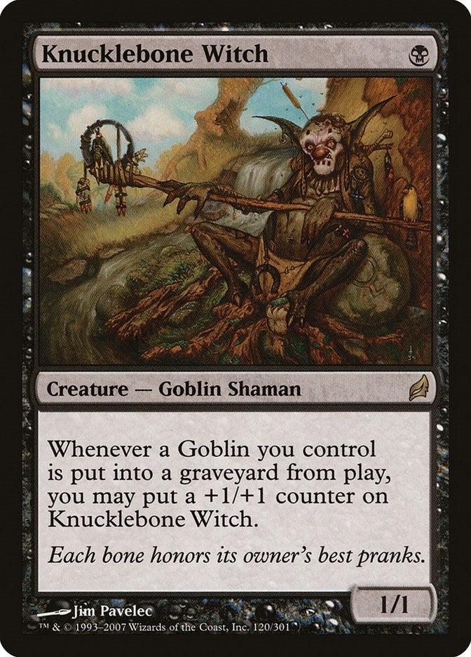 Image for Knucklebone Witch (Lorwyn) (120) - Magic: The Gathering