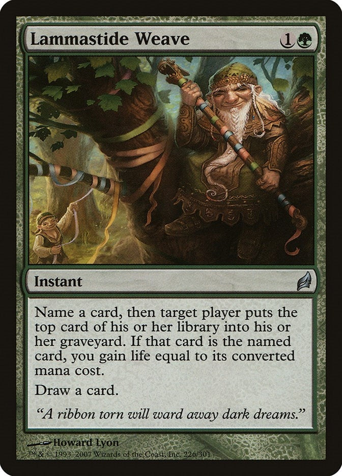 Image for Lammastide Weave (Lorwyn) (226) - Magic: The Gathering