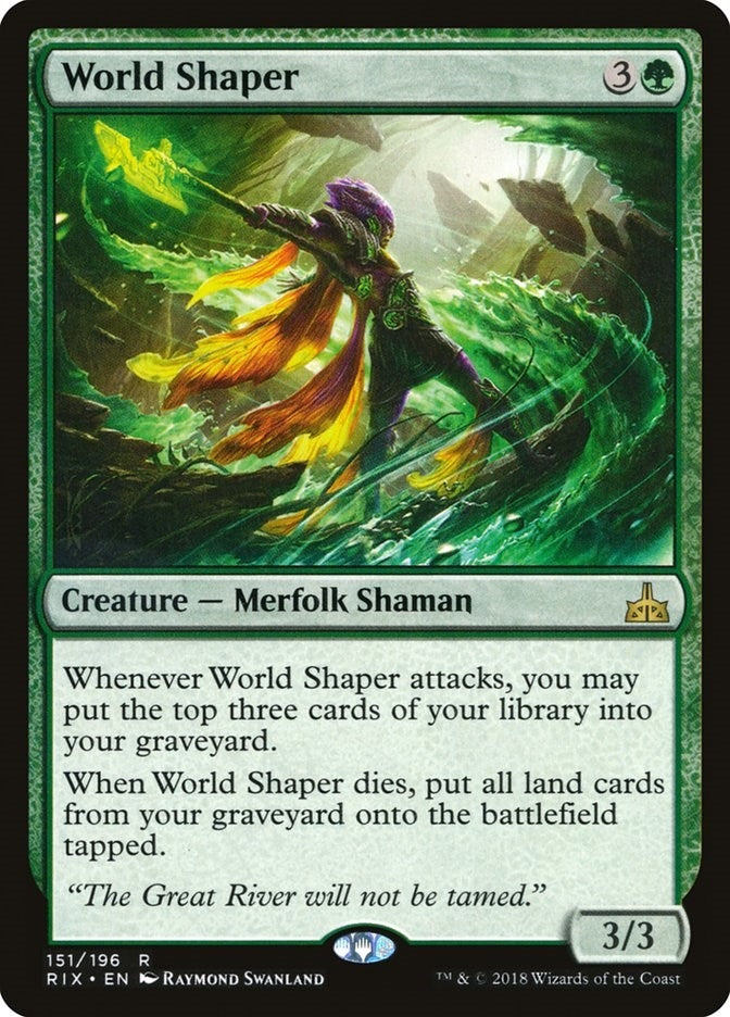 Image for World Shaper (Rivals of Ixalan) (151) - Magic: The Gathering