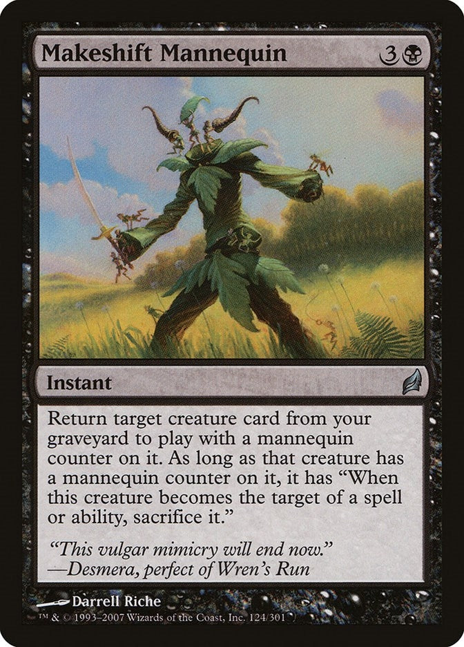Image for Makeshift Mannequin (Lorwyn) (124) - Magic: The Gathering