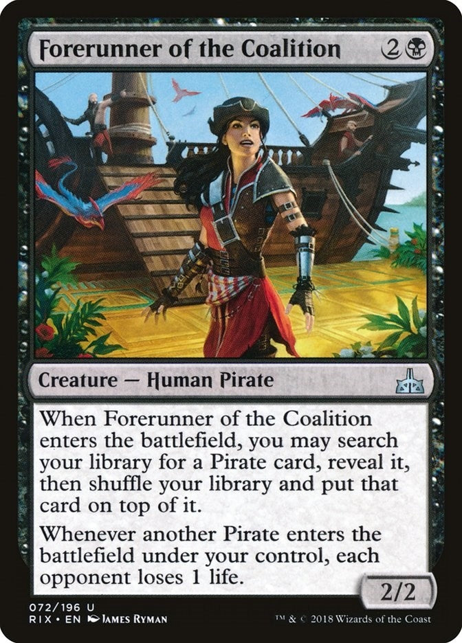 Image for Forerunner of the Coalition (Rivals of Ixalan) (72) - Magic: The Gathering