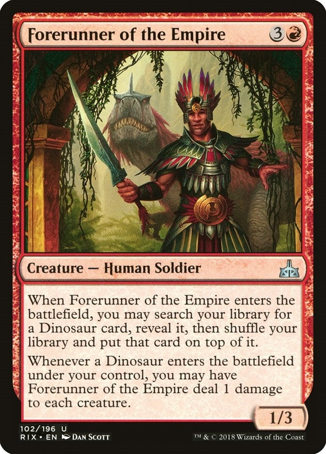 Image for Forerunner of the Empire (Rivals of Ixalan) (102) - Magic: The Gathering