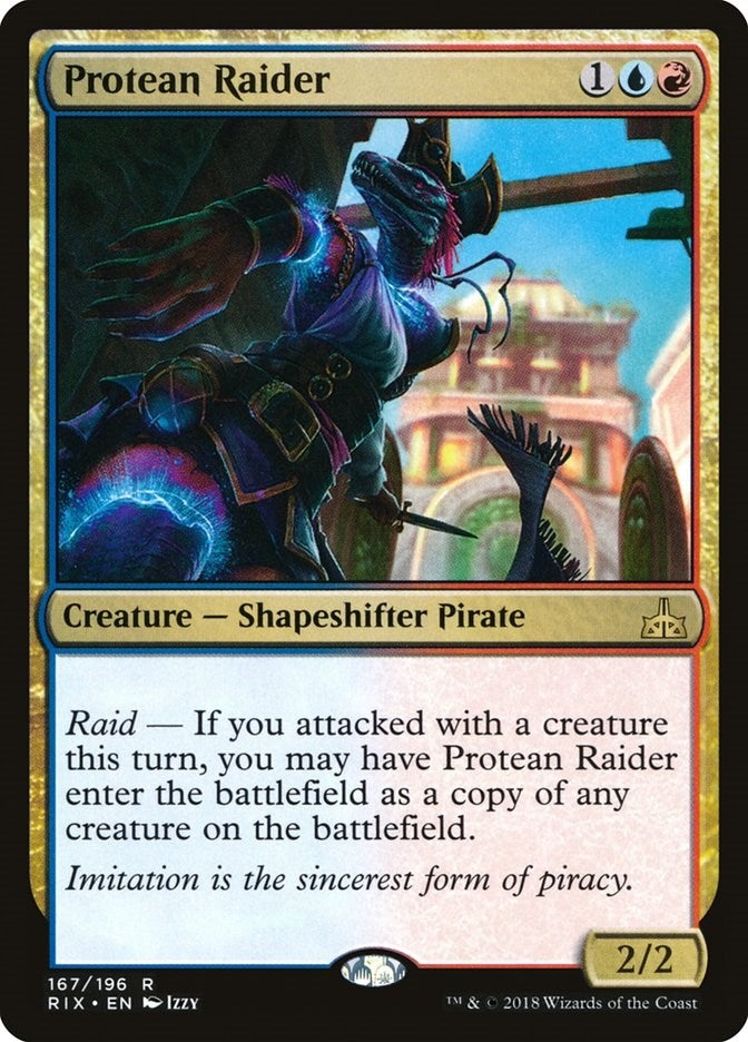 Image for Protean Raider (Rivals of Ixalan) (167) - Magic: The Gathering