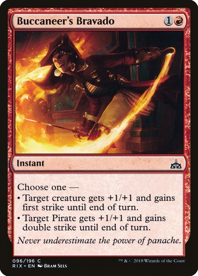Image for Buccaneer's Bravado (Rivals of Ixalan) (96) - Magic: The Gathering
