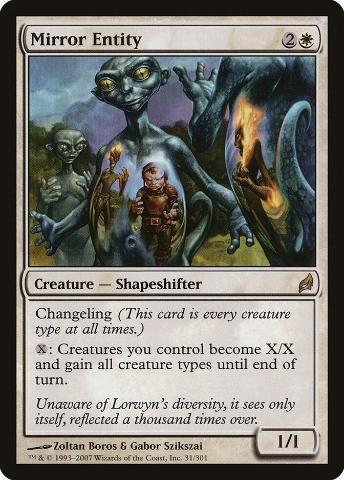 Image for Mirror Entity (Lorwyn) (31) - Magic: The Gathering