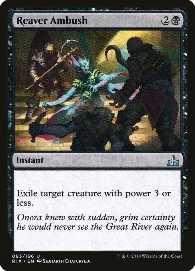 Image for Reaver Ambush (Rivals of Ixalan) (83) - Magic: The Gathering