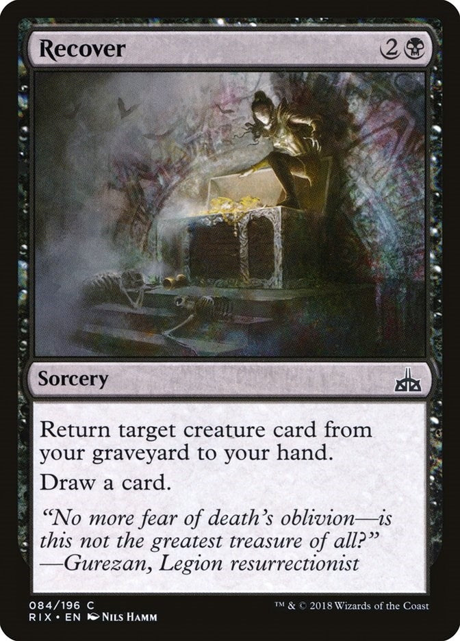 Image for Recover (Rivals of Ixalan) (84) - Magic: The Gathering