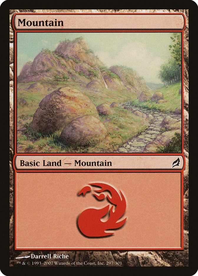 Image for Mountain (297) (Lorwyn) (297) - Magic: The Gathering