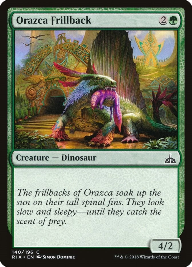Image for Orazca Frillback (Rivals of Ixalan) (140) - Magic: The Gathering