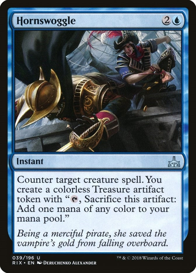 Image for Hornswoggle (Rivals of Ixalan) (39) - Magic: The Gathering