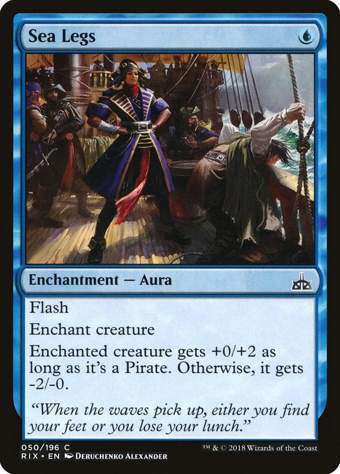 Image for Sea Legs (Rivals of Ixalan) (50) - Magic: The Gathering