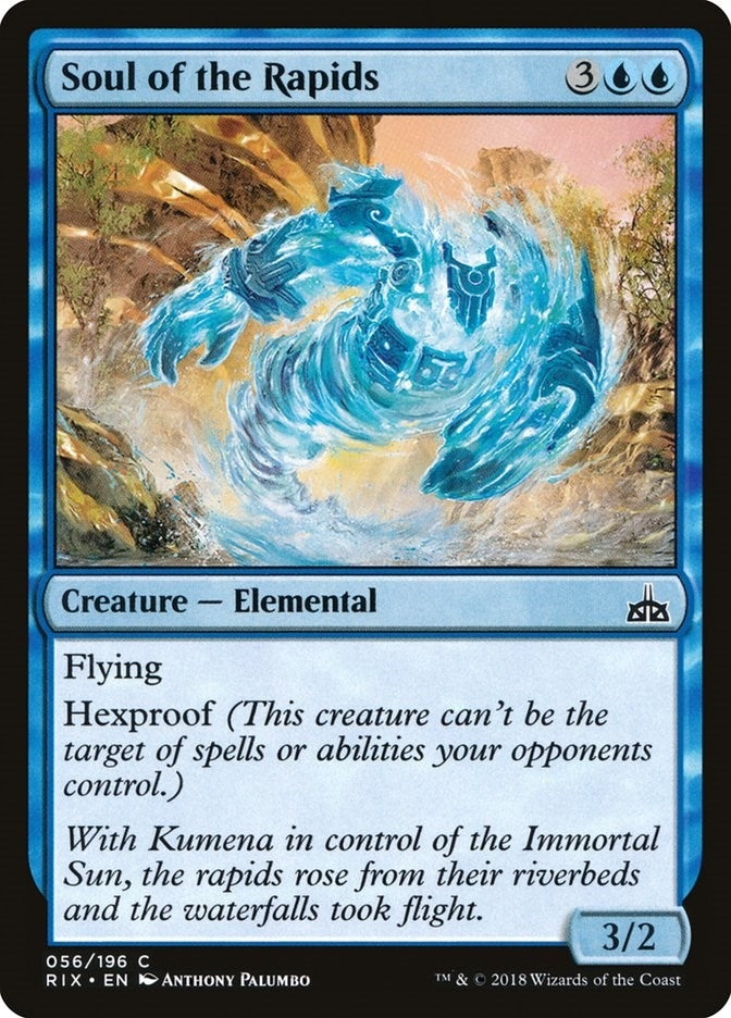 Image for Soul of the Rapids (Rivals of Ixalan) (56) - Magic: The Gathering
