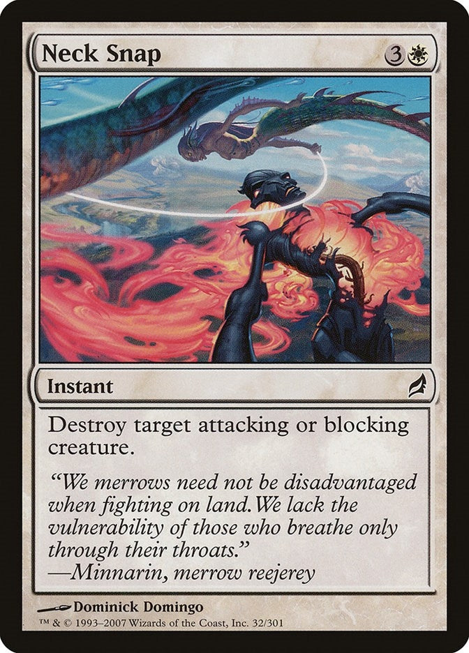 Image for Neck Snap (Lorwyn) (32) - Magic: The Gathering