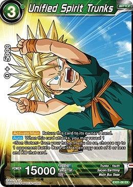 Image for Unified Spirit Trunks (Expansion Deck Box Set 01: Mighty Heroes) (EX01-06) - Dragon Ball Super: Masters