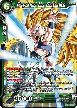 Image for Psyched Up Gotenks (Expansion Deck Box Set 01: Mighty Heroes) (EX01-07) - Dragon Ball Super: Masters