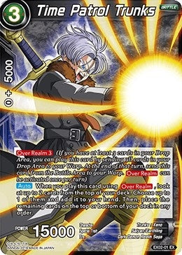 Image for Time Patrol Trunks (Foil) (Expansion Deck Box Set 02: Dark Demon's Villains) (EX02-01) - Dragon Ball Super: Masters
